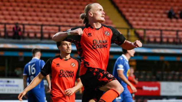 Dundee United striker Lachie Rose