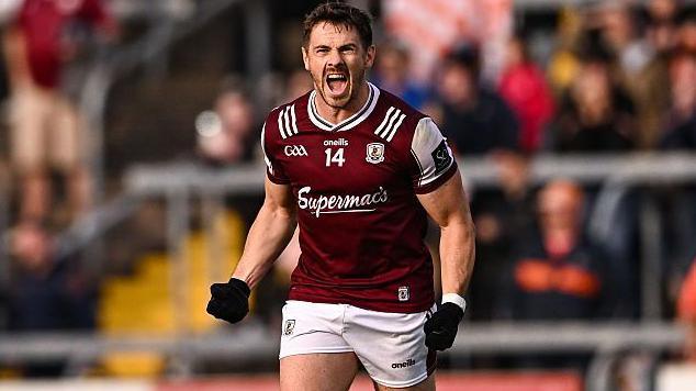 Galway forward Shane Walsh after his match-winner against Armagh