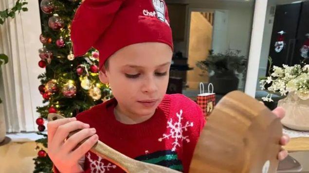 Joshie Harris with bowl