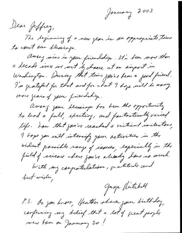 A letter in a document released by the US House of Representatives’ House Oversight Committee