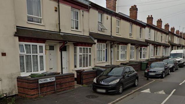 A Google Streetview of Maxwell Road, Wolverhampton