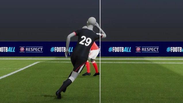 VAR offside decision showing Jule Brand to be played onside by Lotte Wubben Moy