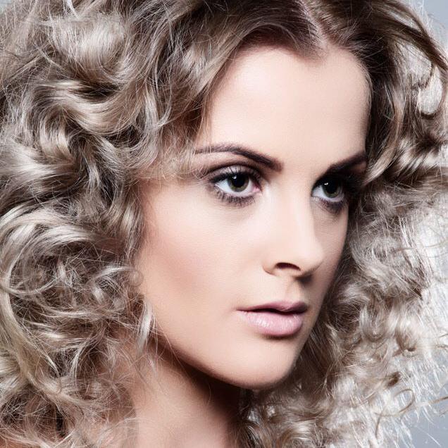 A photo of Charlotte Chapman-Hart during a modelling shoot