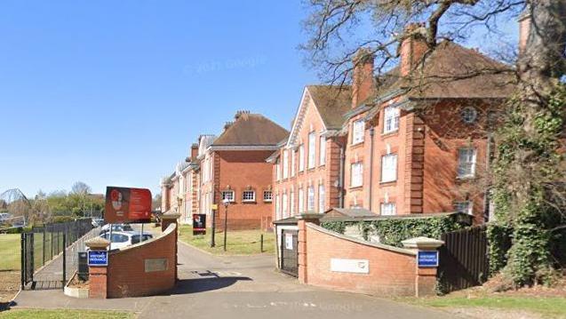 Three-storey 1910s brick-built school building