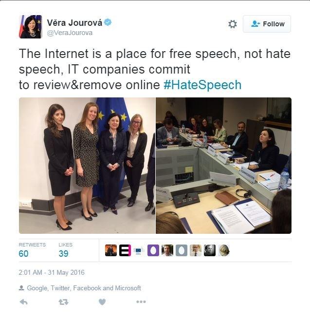 EC panel discussing hate speech