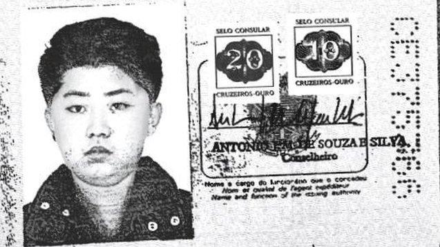 A photocopy obtained by Reuters news agency shows an apparently authentic Brazilian passport issued to North Korean leader Kim Jong-un in 1996