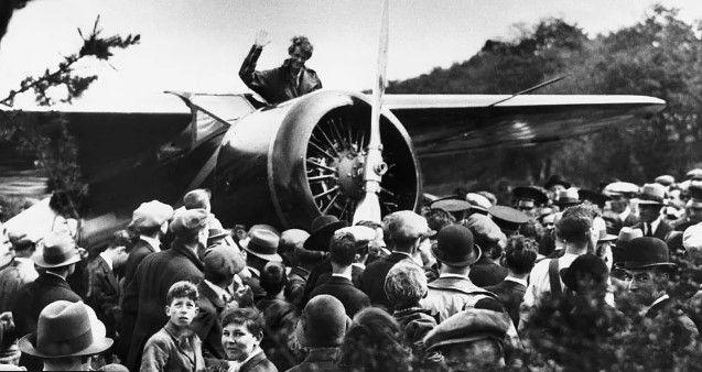 Amelia Earhart in Derry