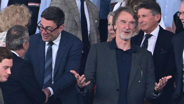 Jim Ratcliffe at Old Trafford