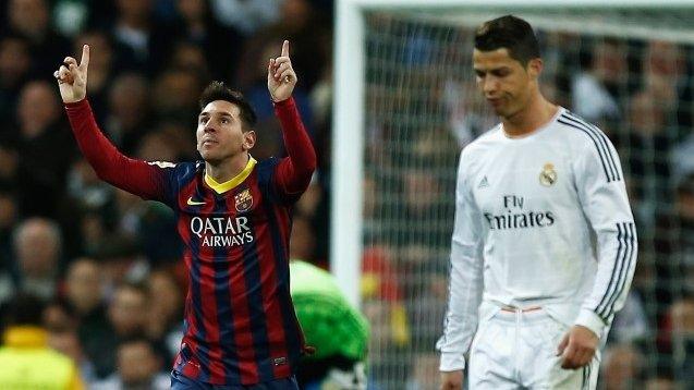 Lionel Messi and Cristiano Ronaldo