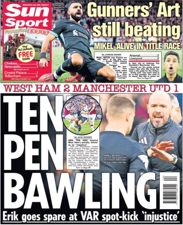 Sun back page