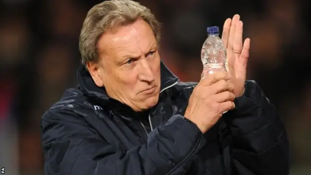 Neil Warnock applauds