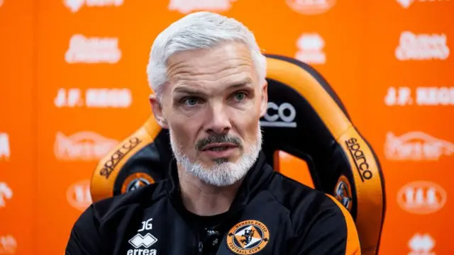 Jim Goodwin in his pre-match press conference
