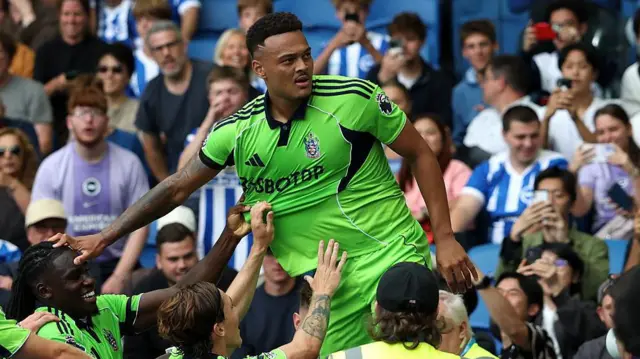 Rodrigo Muniz for Fulham vs Brighton