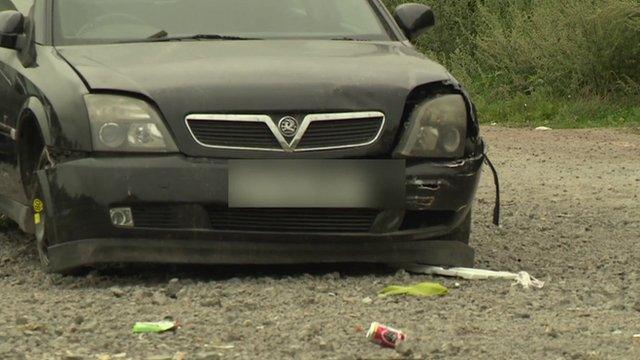 Anonymous UK-registered car