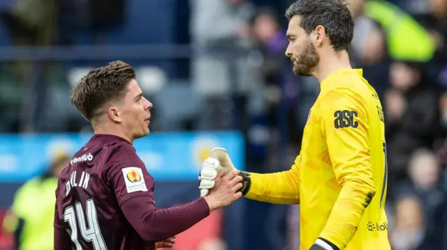 Cammy Devlin and Craig Gordon