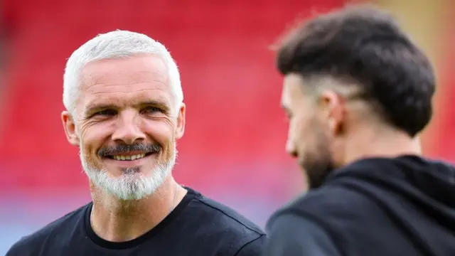 Dundee United manager Jim Goodwin