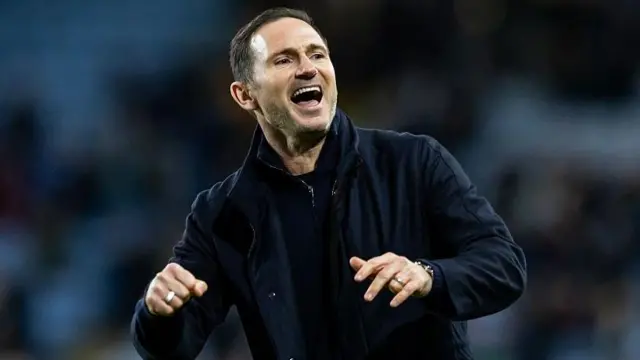 Coventry City boss Frank Lampard celebrates victory over Charlton Athletic