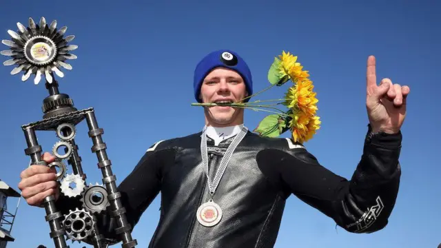 Two-time Sunflower Trophy winner Charlie Nesbitt