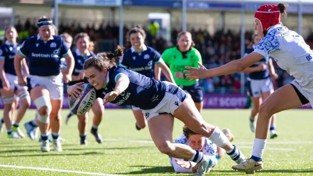 Scotland lost 25-17 at home to Italy in the Women's Six Nations this year