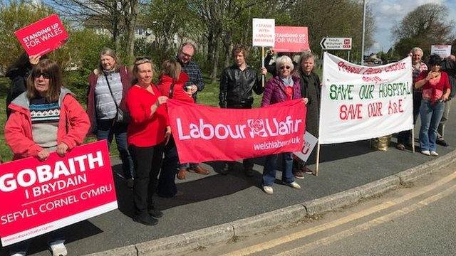 Protest Llwynhelyg