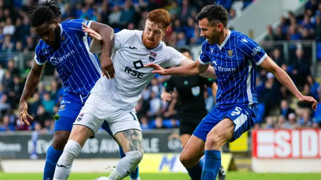 Dan Phillips, left, and Ryan McGowna, right, each spent two years at St Johnstone