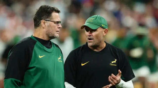 Rassie Erasmus and Jacques Nienaber