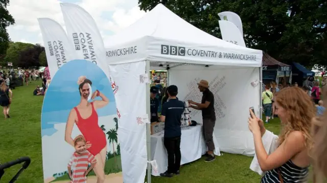 BBC Coventry & Warwickshire at Godiva