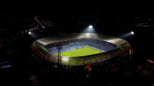 General view of Stadion Feijenoord 
