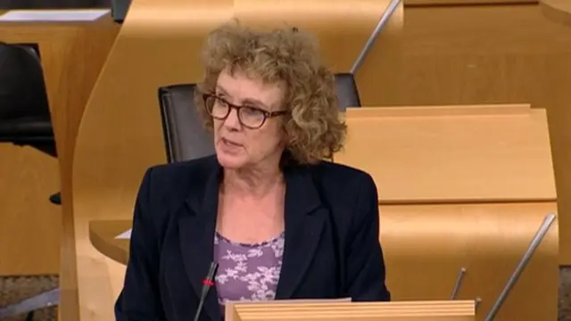 Labour MSP, Elaine Murray