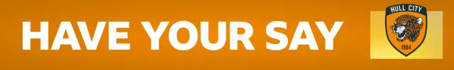 Hull City Have Your Say banner