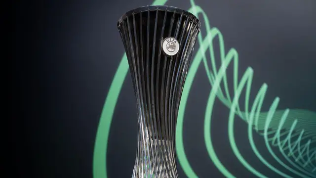 The Conference League trophy