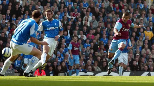 Kevin Phillips scores against Birmingham