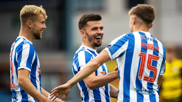 Killie celebrate