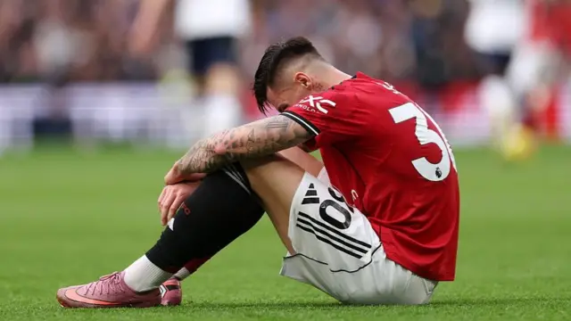 Manchester United striker Benjamin Sesko