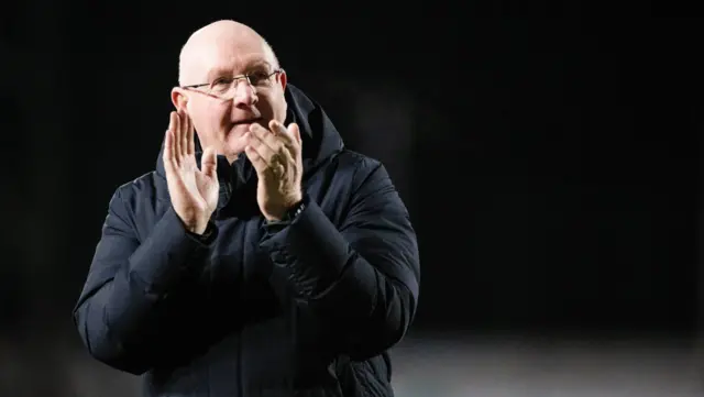 Falkirk manager John McGlynn