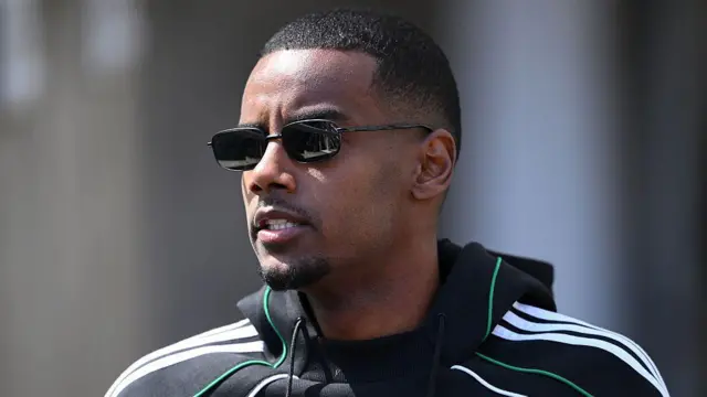 Alexander Isak in sunglasses