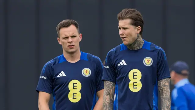 Lawrence Shankland and Lyndon Dykes 