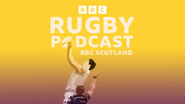 BBC Scotland Rugby podcast graphic