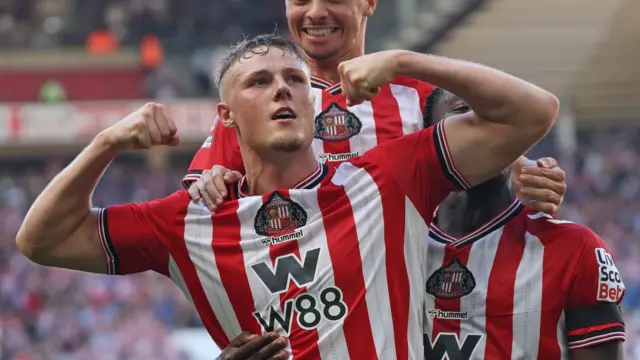 Dan Ballard playing for sunderland