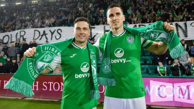 Lewis Stevenson and Paul Hanlon