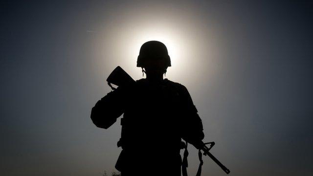 Soldier in Afghanistan