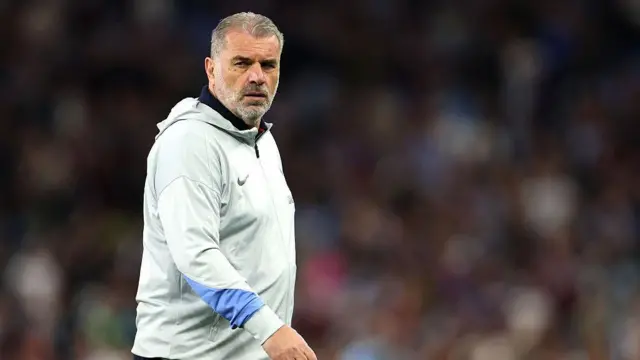 Tottenham manager Ange Postecoglou