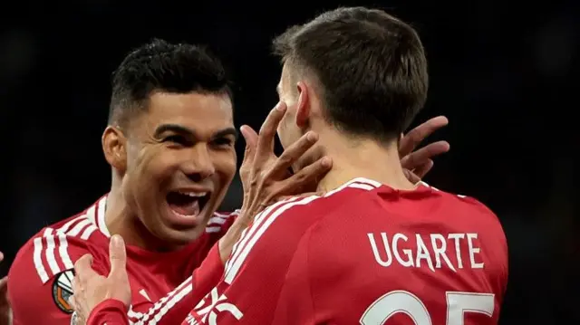 Casemiro and Manuel Ugarte