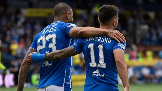 Kyle Vassell and Danny Armstrong