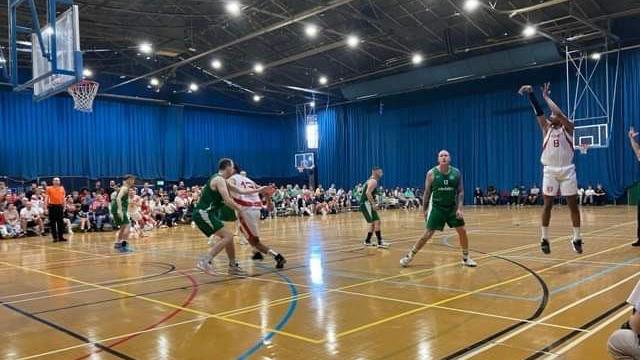 Jersey v Guernsey basketball match