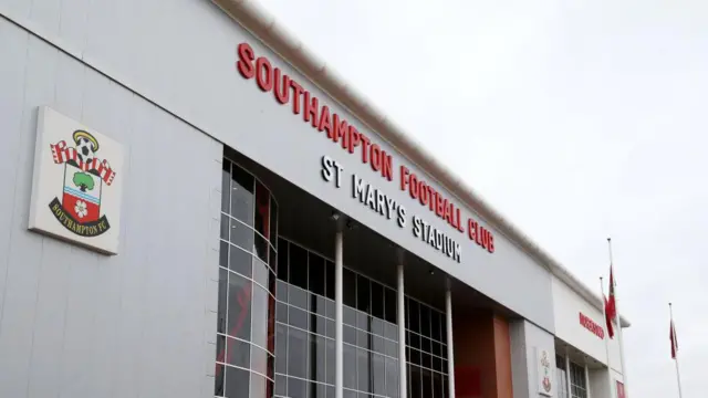 General view outside St Mary's Stadium