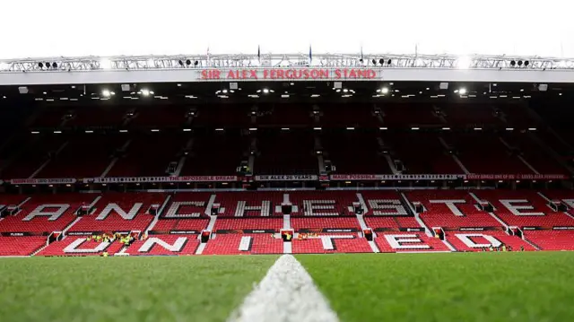 General view of Sir Alex Ferguson stand at Old Trafford