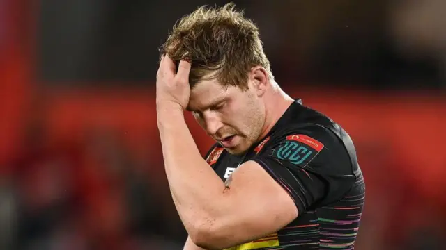 Evan Roos is ruled out by concussion as Stormers eye play-off victory over Glasgow