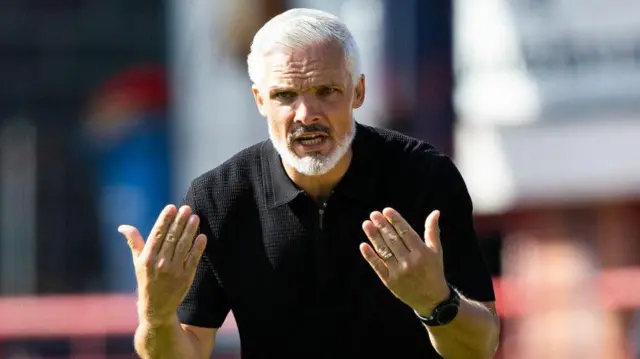 Dundee United manager Jim Goodwin