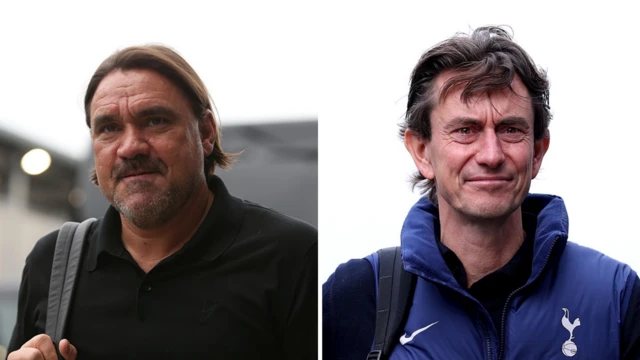 Daniel Farke and Thomas Frank